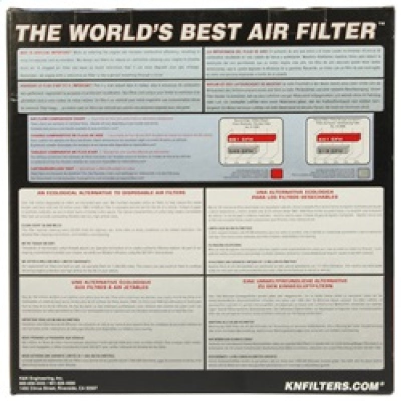K&N Universal Round Tapered Carbon Fiber Air Filter 6in Flg ID Centered/7.5in B OD/4.5in T OD/4in H RP-4600