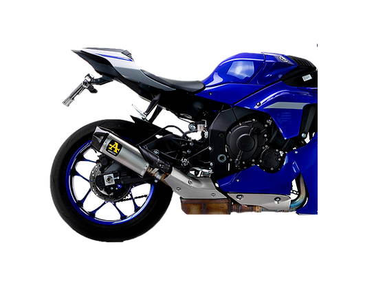 71829PK Arrow Yamaha Yzf R1 15-25 Homologated Titanium Indy Race Silencer With Carbon End Cap For Original Collectors