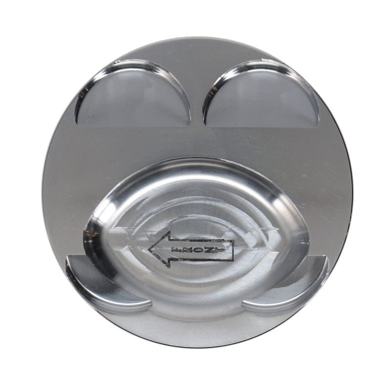 Manley Mazda 87.5mm STD Bore 9.5 CR Dish Type Platinum Series Extreme Duty Pistons w/Rings 630000CE-4