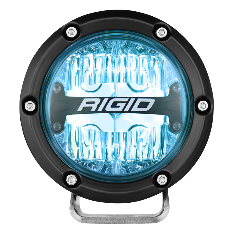 Rigid Industries 360-Series 4in LED Off-Road Drive Beam - RGBW (Pair) 36401