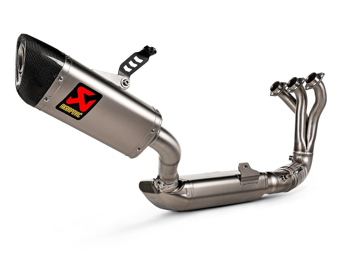AKRAPOVIC 2024 APPROVED RACING STEEL TITANIUM COMPLETE EXHAUST YAMAHA MT-09 / FZ-09 2024 S-Y9R15-HAPT/2