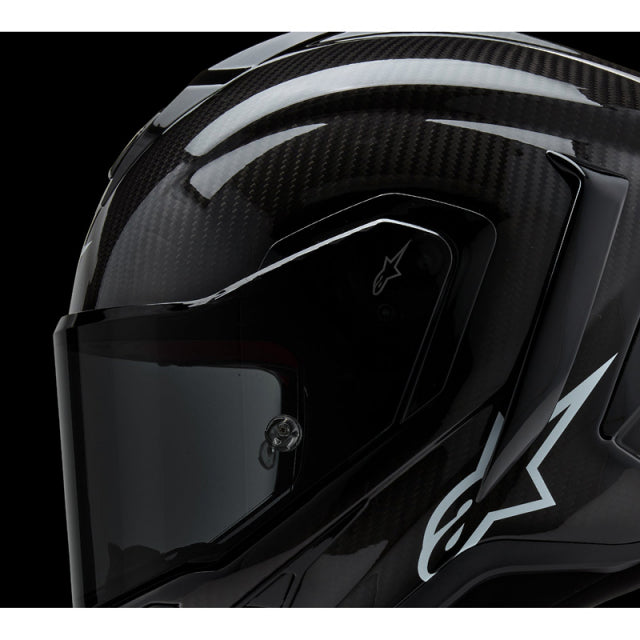 ALPINESTARS Supertech R10 Helmet - Solid - Carbon Black - Large 8200124-1902-L