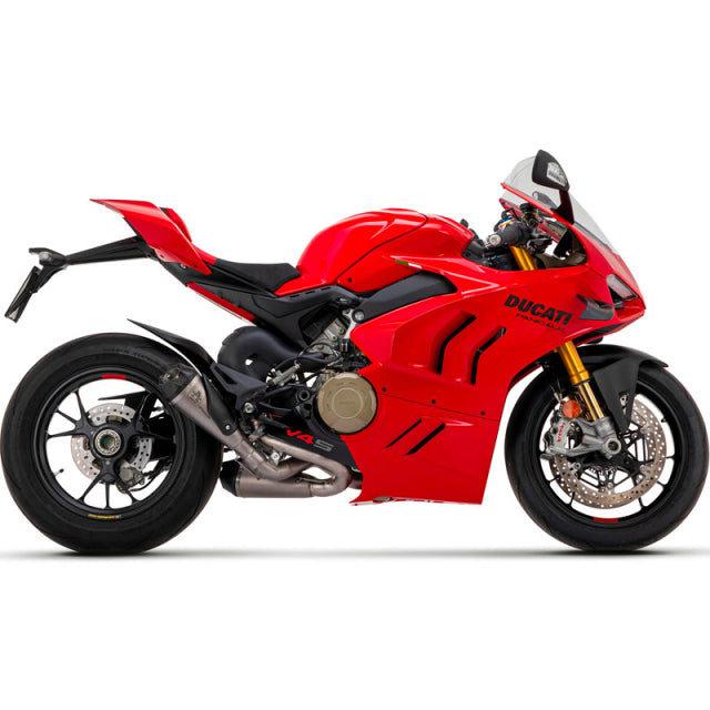 Arrow Ducati Panigale /Streetfighter V4 V4S 18-24 Racing Double Works Titanium Silencers + 1:1 Titanium Link Pipe 71162pk
