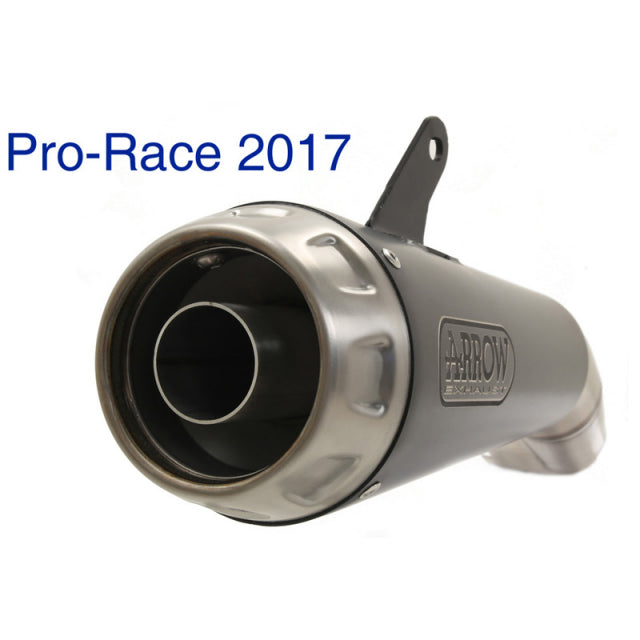 Arrow Pro-Race Exhaust, Nichrome Dark for BMW S1000RR 2017-2029 71868PRN