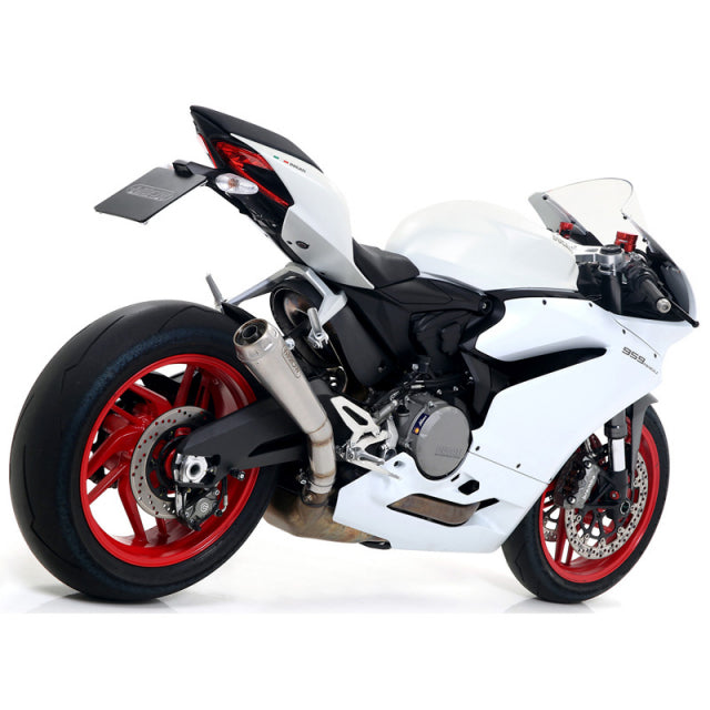 Arrow Ducati 959 Panigale Silenciador Pro-Race De Titanio Homologado Con Tubo De Conexión Soldado Para Colectores Originales 71880pr