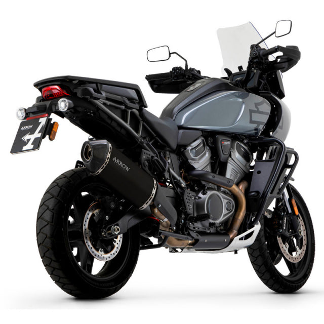 72507SKN Arrow H.D.1250 Pan America 20-25 Homologated Titanium Dark Sonora Silencer