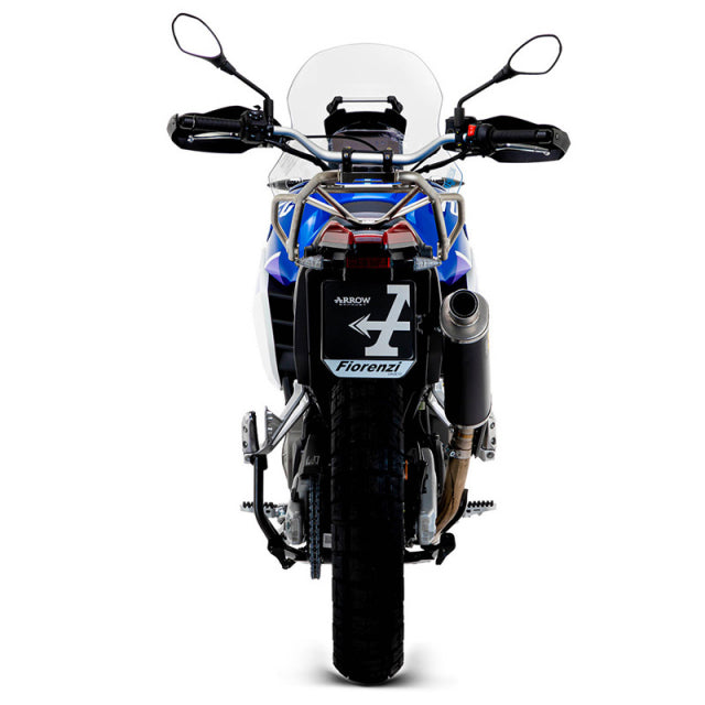 Arrow Aprilia Tuareg 660 2022 -23 Silenciador Dark Indy Race Titanio Homologado Con Enlace Soldado 72637pon