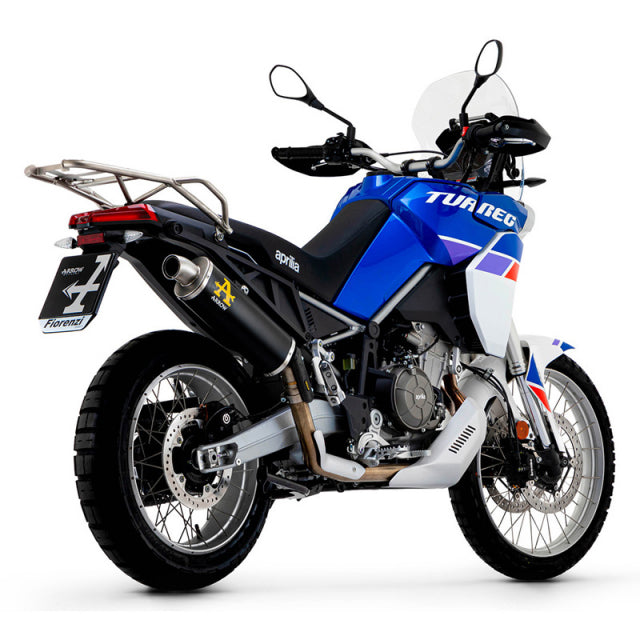 Arrow Aprilia Tuareg 660 2022 -23 Silenciador Dark Indy Race Titanio Homologado Con Enlace Soldado 72637pon
