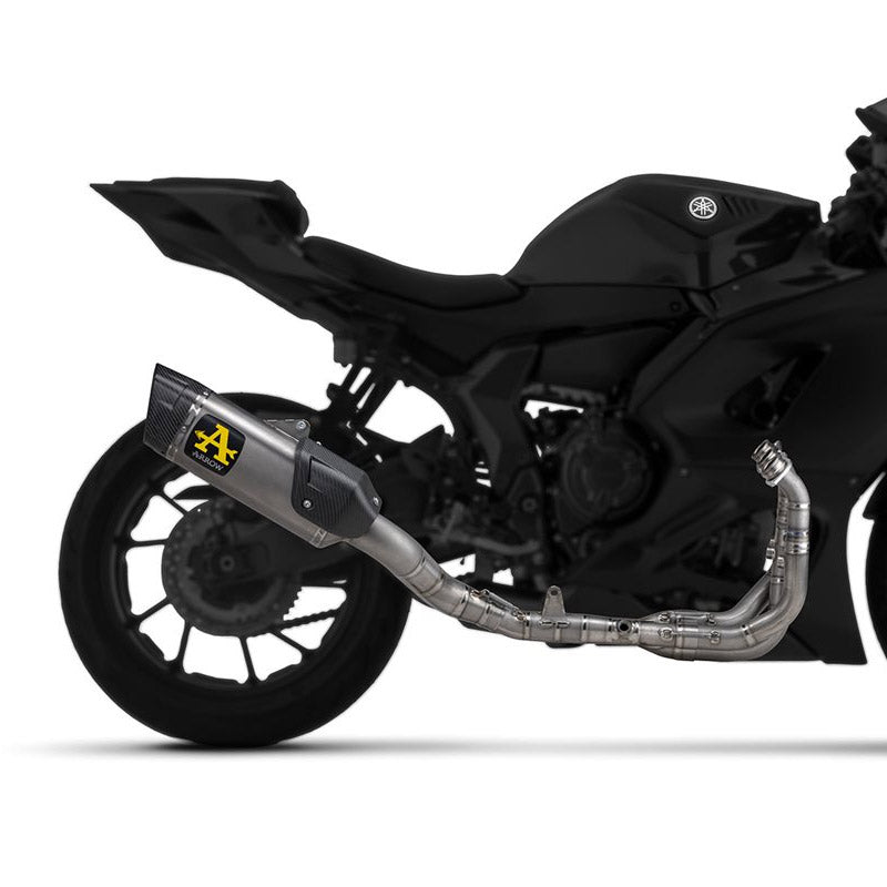 ARROW OPEN BOX 71241PTZ Arrow Yzf R9 2025 Competition Evo Titanium Full system exhaust WITH db killer