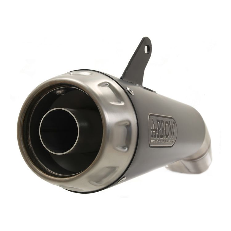 Arrow Pro-Race Slip-on Exhaust Nichrome with Steel Cap Yamaha YZF-R3 2019-2025 71894PRI