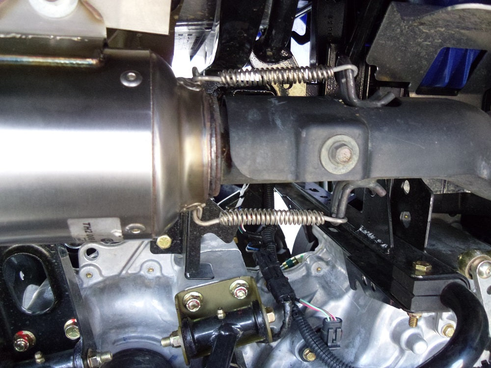 GPR Deeptone, Slip-on Exhaust with Removable DB Killer and Link Pipe Polaris Sportsman 800 X2 2007-2010 QUSP.92.DE.DEATV