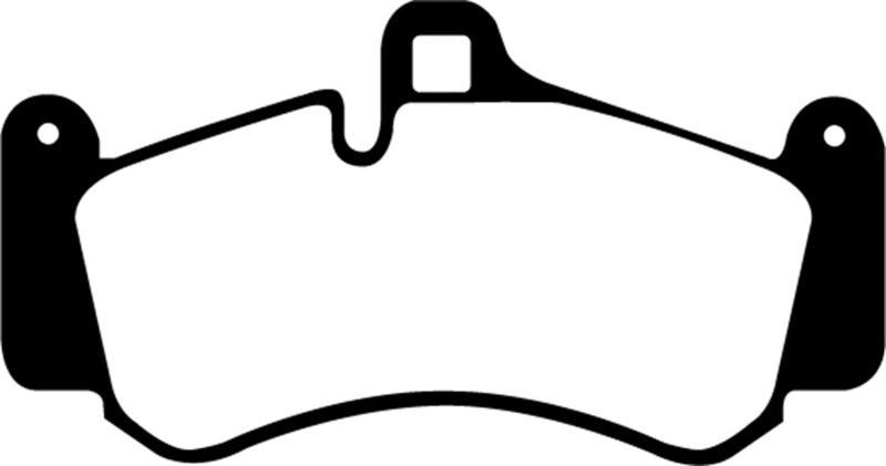 EBC 01-03 Porsche 911 (996) (Cast Iron Rotor only) 3.6 Twin Turbo GT2 Yellowstuff Front Brake Pads DP41516R