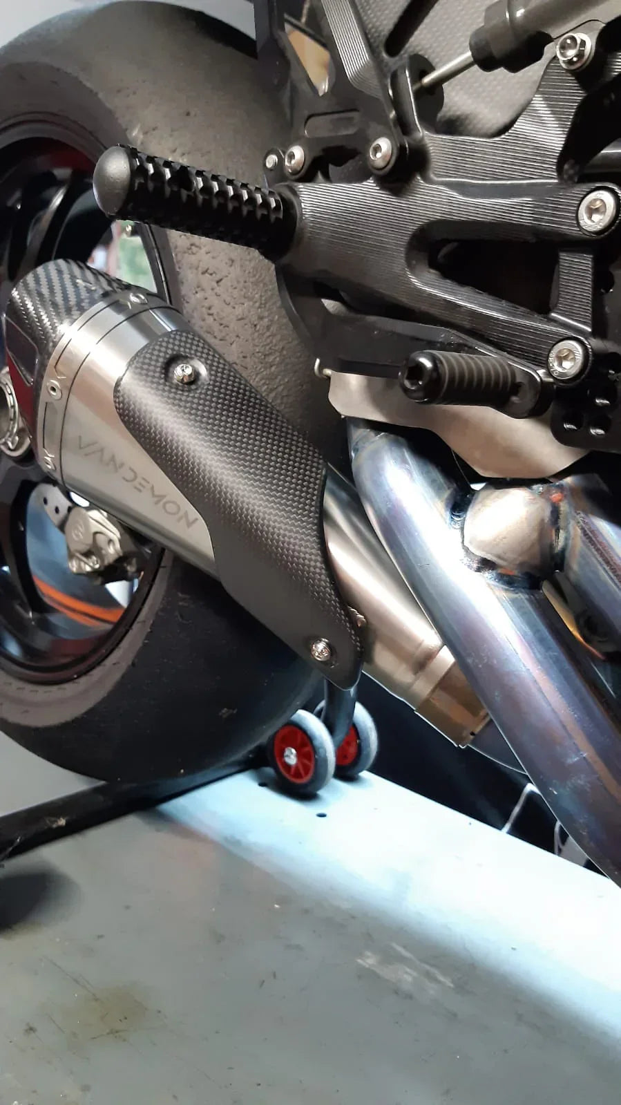 Vandemon Ducati Panigale V4S & V4R Full Titanium Exhaust Kit 2018-20 DUCV4TIEXHSYSNA VA-37