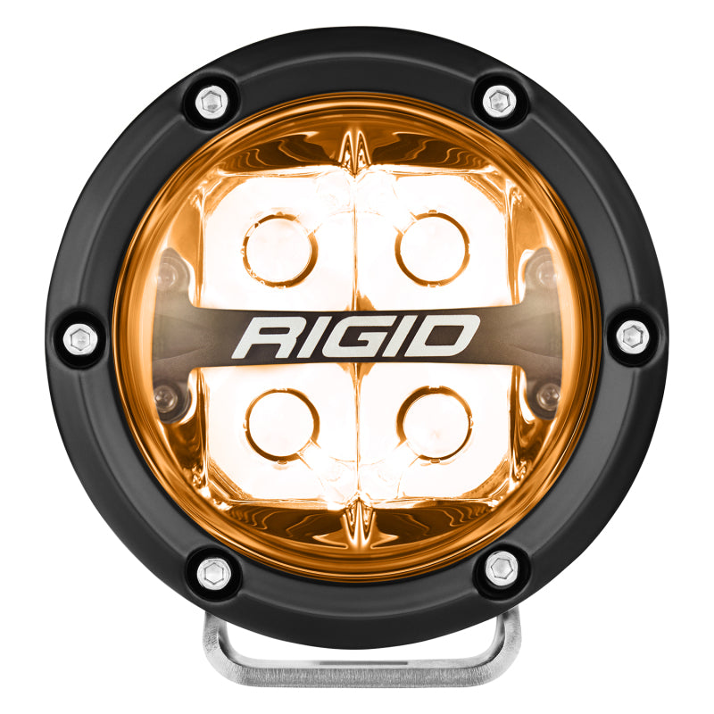 Rigid Industries 360-Series 4in LED Off-Road Spot Beam - RGBW (Pair) 36402
