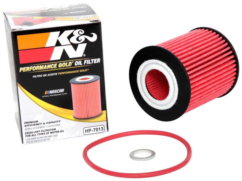 K&N Performance Oil Filter for 15-16 Hyundai Genesis Sedan 3.8L V6 HP-7035