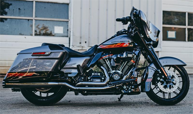 BASSANI XHAUST True-Dual "Mercury" Dark Chrome System for 2017-2022 Bagger FL 1F13MT 1800-2479