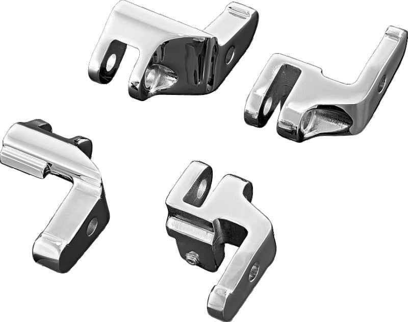 Kuryakyn Floorboard Relocator Brackets 17-23 Touring Chrome 4588