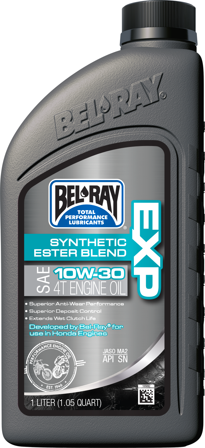 BEL-RAY Exp Synthetic Ester Blend 4t Engine Oil 10w-30 1l 300894150160