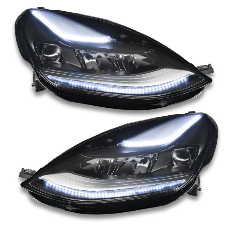 Oracle 2021+ Tesla Model 3 Dynamic ColorSHIFT Headlight DRL Upgrade Kit SEE WARRANTY