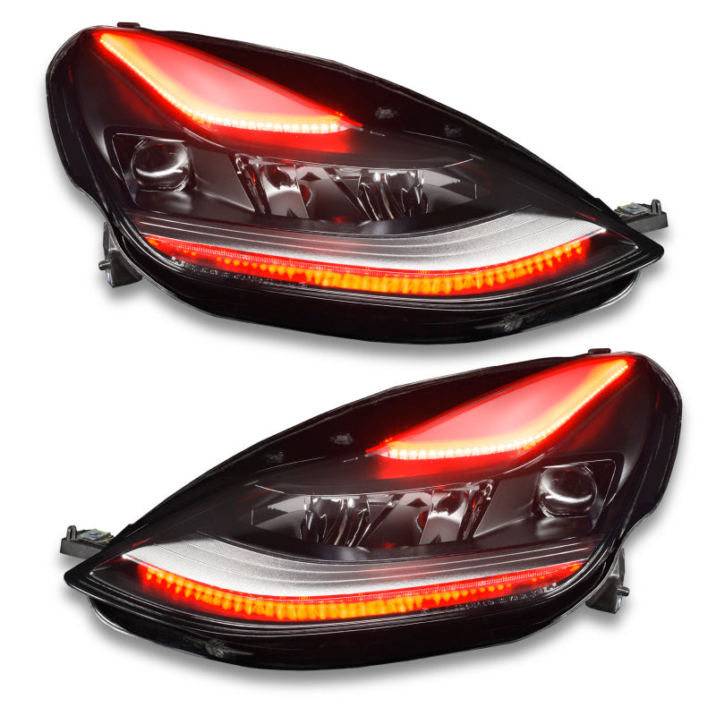 Oracle 2021+ Tesla Model 3 Dynamic ColorSHIFT Headlight DRL Upgrade Kit SEE WARRANTY