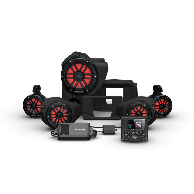 Rockford Fosgate 14+ RZR Stage-4 Audio System (Gen-3) RZR14-STG4