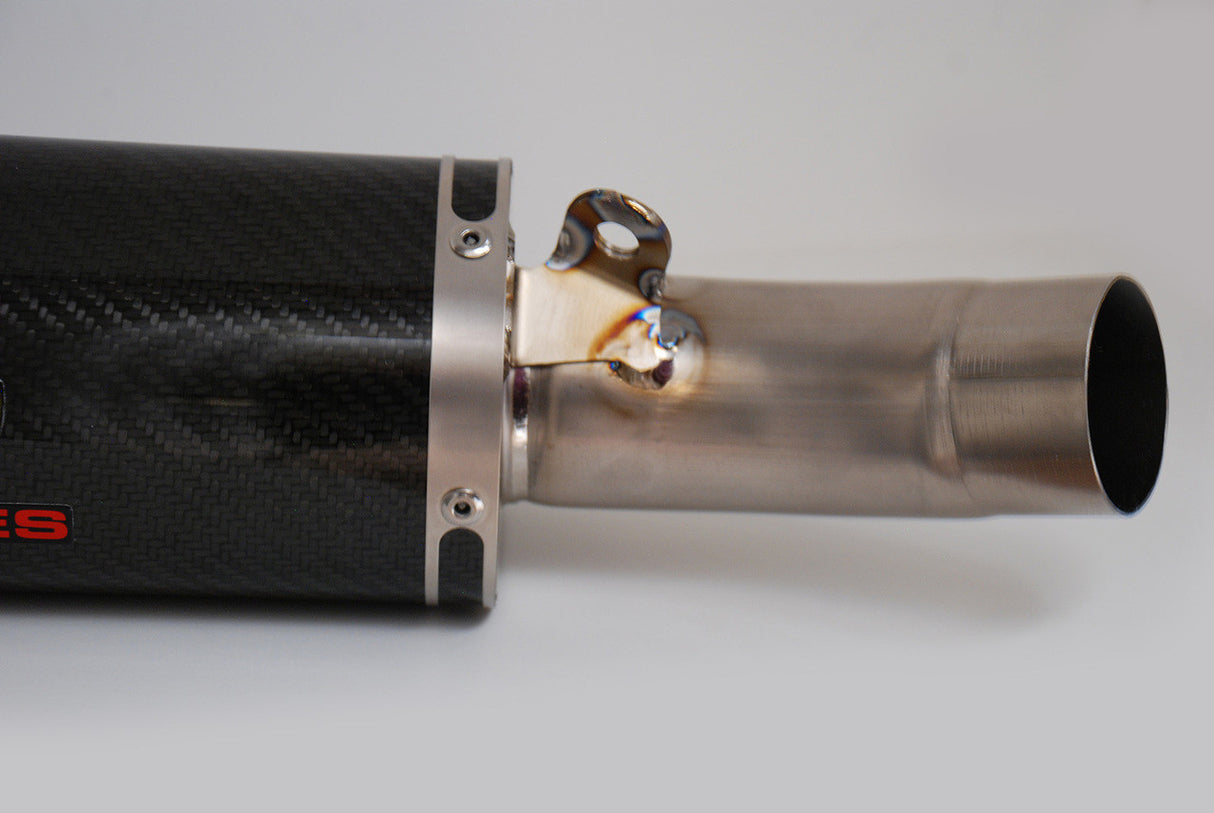 Graves motorsports carbon slip-on exhaust ZX6R 2013-2018 636 2009 -2018 ZX6R EXK-13ZX6-CETC