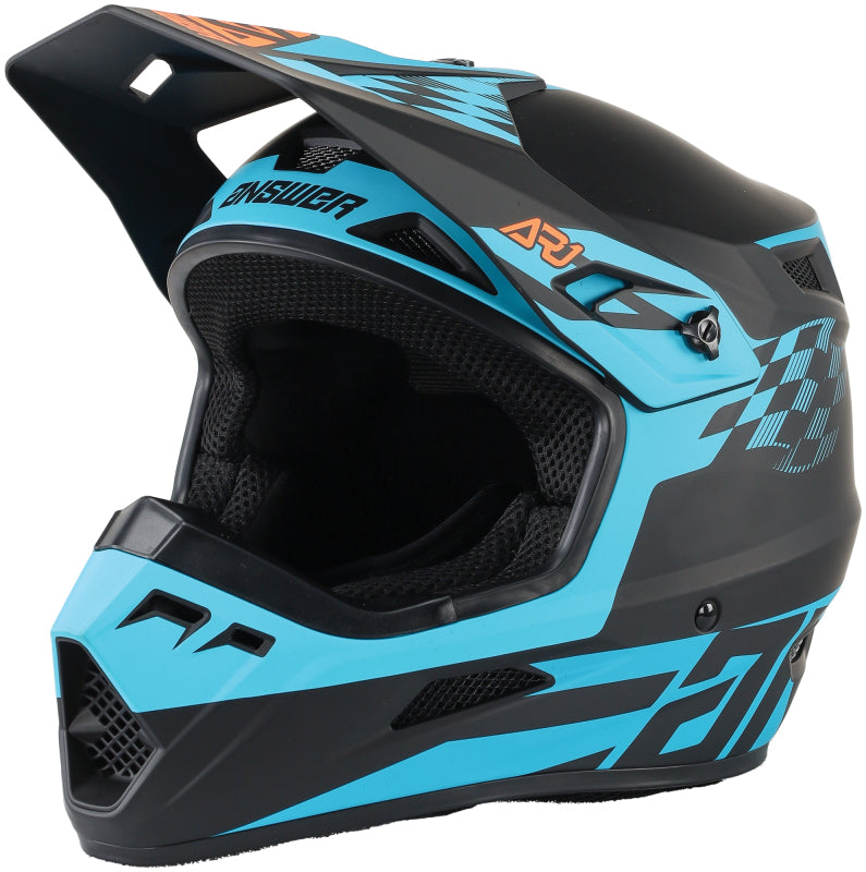 Answer AR1 Sweep Helmet Black/Astana/Hyper Orange - XS 442908