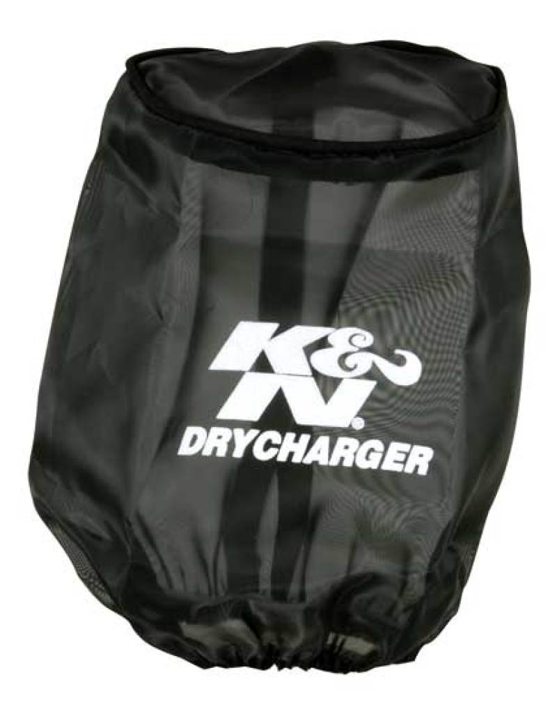K&N Air Filter Wrap Drycharger - Round Tapered - Black for 07-09 & 11 Polaris Outlaw 525 PL-5207DK