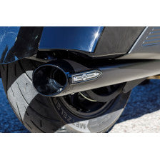 S&S CYCLE 4" Broadhead Slip-On Mufflers Slash Cut Indian Chieftain Black 550-1075