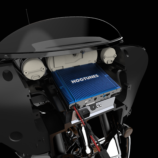HOGTUNES Speaker/Dual Amp Kit for Ultra Harley-Davidson QC ULTRA 6-RM