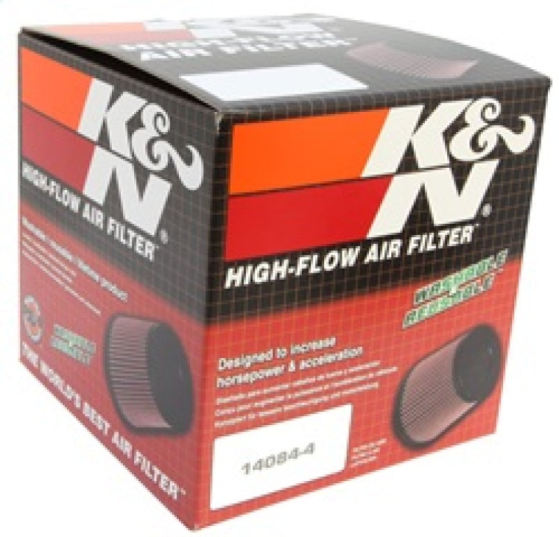 K&N Filter Universal Rubber Filter 2-7/16in O/S Flange x 5-1/2in OD x 6in Height RU-1000