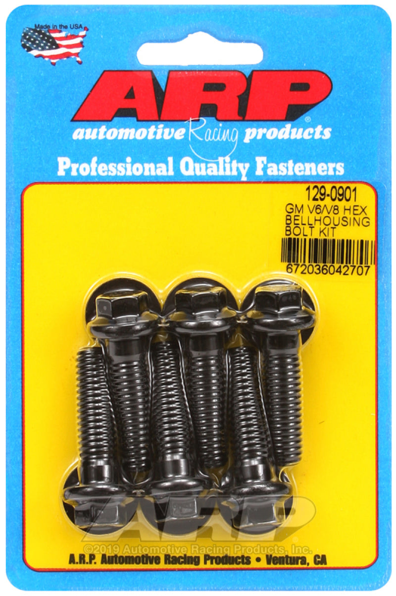 ARP GM V6/V8 Hex Bellhousing Bolt Kit 129-0901