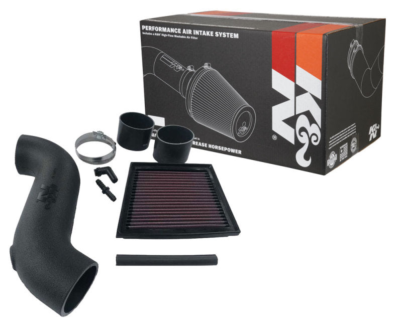 K&N 13-17 Ford Fiesta ST 1.6L (Will Not Fit US Models - Intl Only) F/I Performance Air Intake System 57-0690