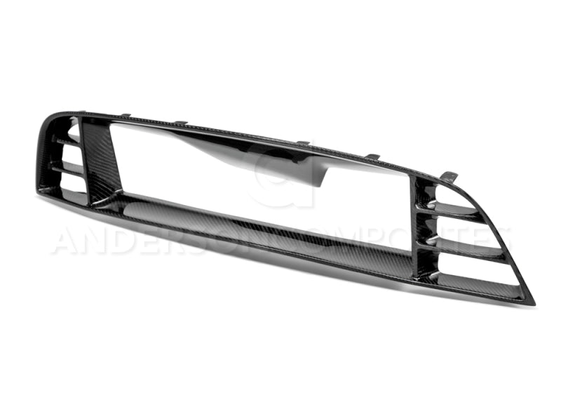 Anderson Composites 10-14 Ford Mustang/Shelby GT500 Front Upper Grille (w/o Spot for Cobra Emblem) AC-UG1213FDGT