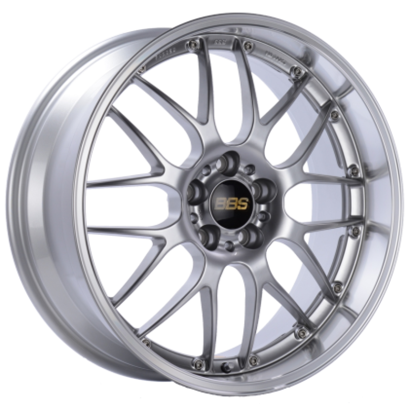 BBS RS-GT 20x10 5x112 ET22 Silver / Diamond Cut Lip Wheel PFS/Clip Required RS992DSPK