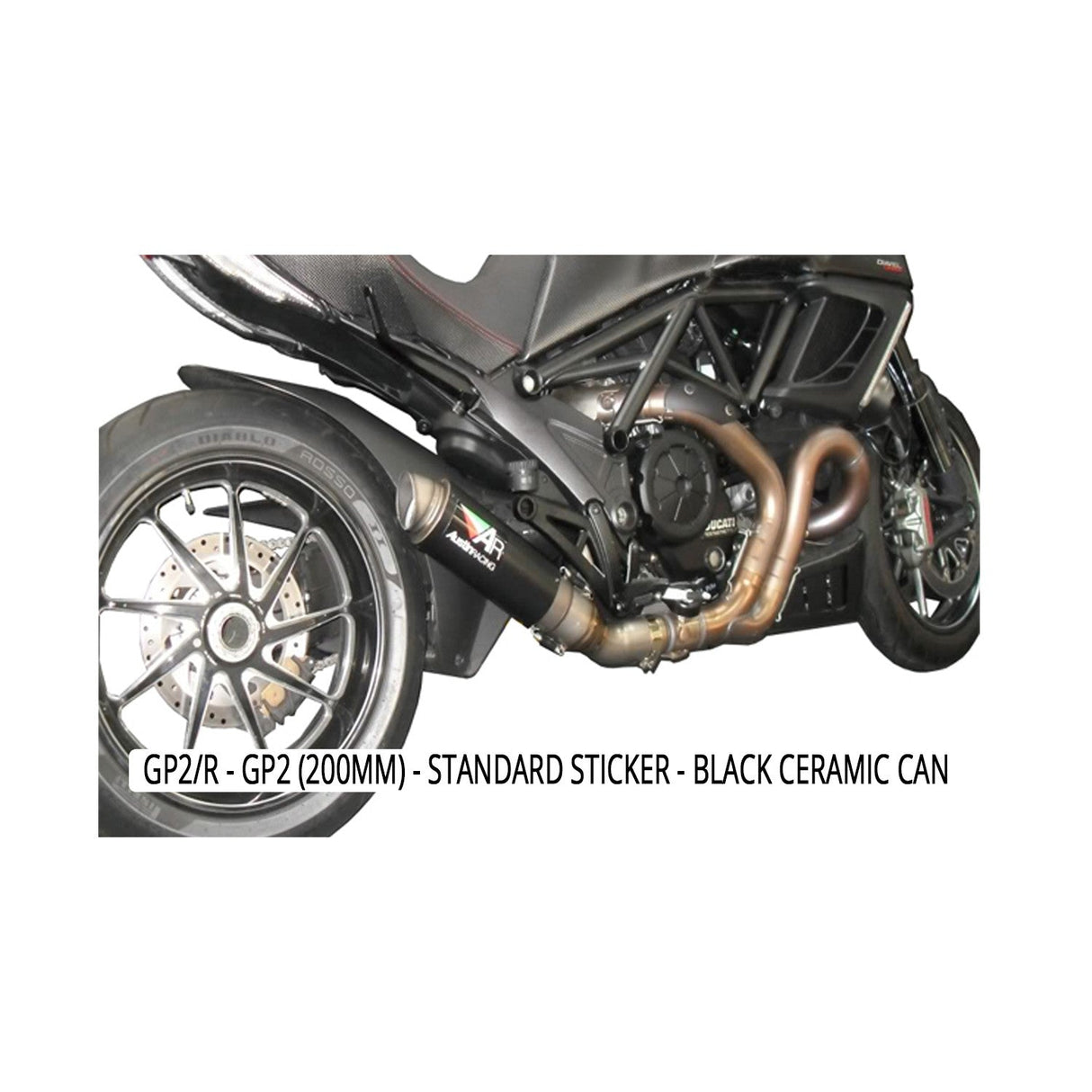 Austin Racing DUCATI DIAVEL GP2 SLIP-ON RACE EXHAUST SYSTEMS