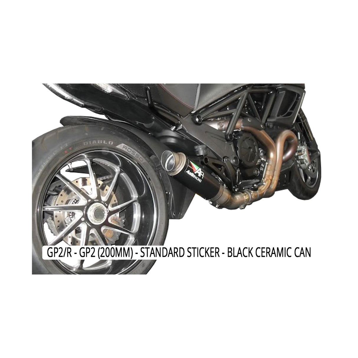 Austin Racing DUCATI DIAVEL GP2 SLIP-ON RACE EXHAUST SYSTEMS