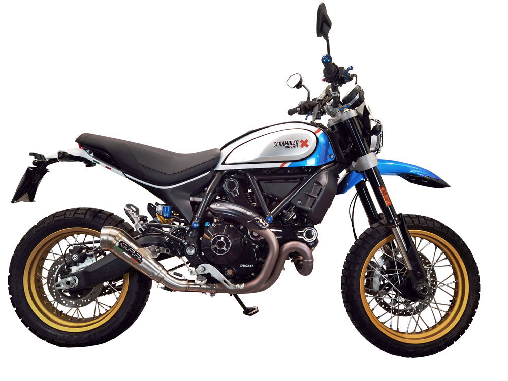 USED GPR P Powercone Evo Slip-on Exhaust for Ducati Scrambler 803 2021-2024 E5.D.137.DBHOM.PCEV