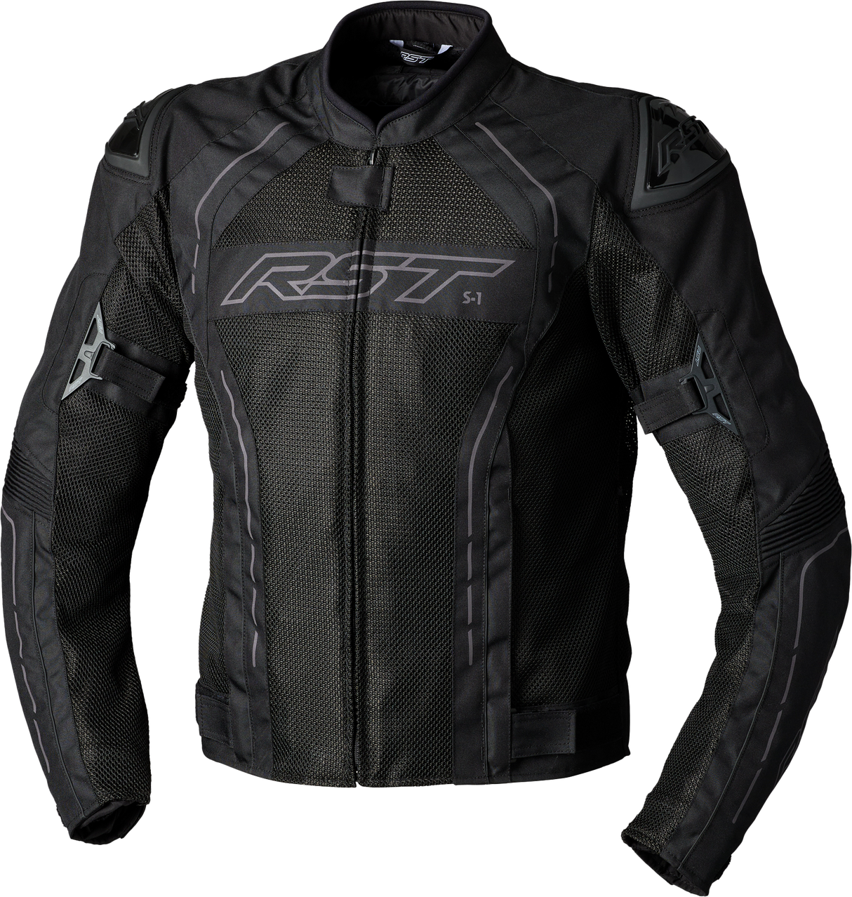 RST S1 Mesh Ce Jacket Black/Black Textile 2xl 103117BLK-48
