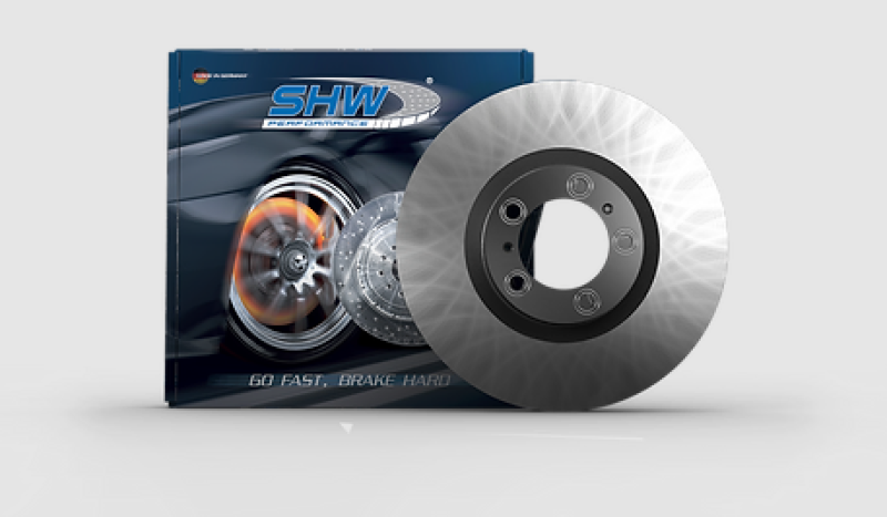 SHW 15-18 Porsche Macan S 3.0L w/o Ceramics Left Front Smooth Monobloc Brake Rotor (95B615301T) PFL39521