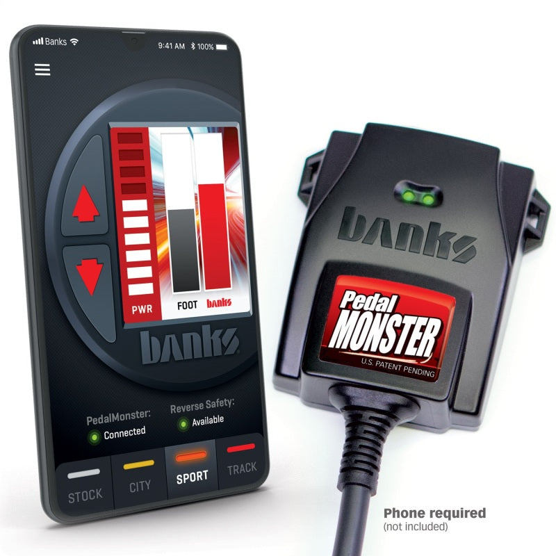 Banks Power Pedal Monster Throttle Sensitivity Booster (Stand-Alone) - Use w/Phone 64340