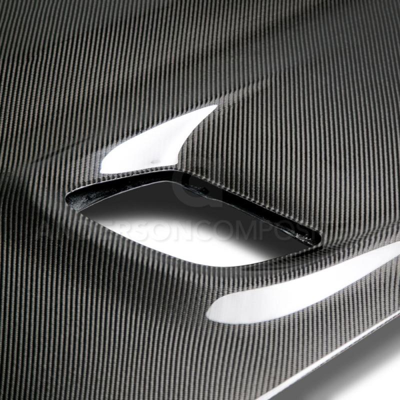 Anderson Composites 15-16 Dodge Challenger Hellcat Carbon Fiber Hood AC-HD15DGCHHC-OE