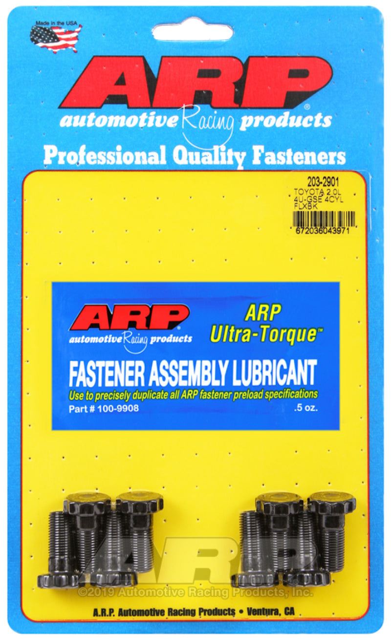 ARP Toyota 2.0L 4U-GSE Flexplate Bolt Kit 203-2901
