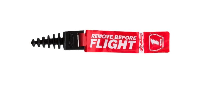 FMF Racing 4-Stroke Wash Plug With Streamer 6 Piece Clip Display 012898