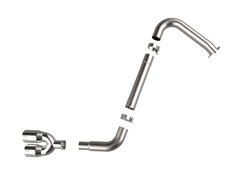 aFe Takeda 21-25 Hyundai Elantra 1.6L (t) 3in. SS Axle-Back Exhaust System w/Polished Tips