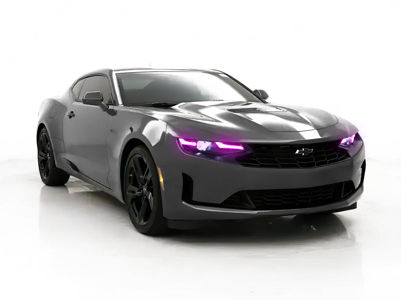Oracle 19-21 Chevy Camaro LS/LT RGB+A Headlight DRL Kit - ColorSHIFT w/ BC1 Controller SEE WARRANTY