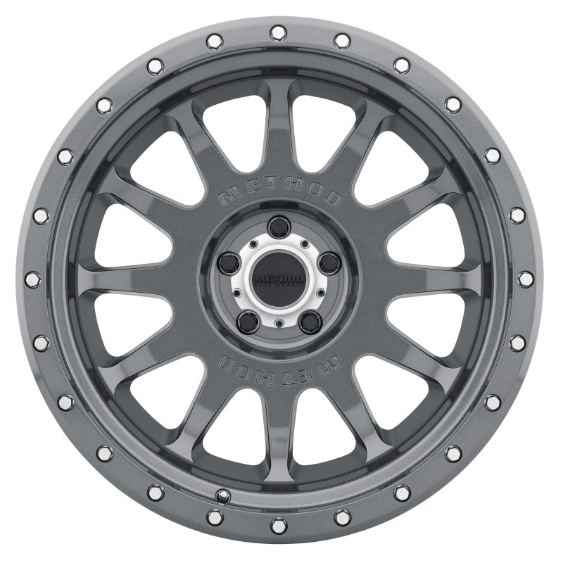 Method MR605 NV 20x10 -24mm Offset 5x5.5 108mm CB Gloss Titanium Wheel MR60521055824N