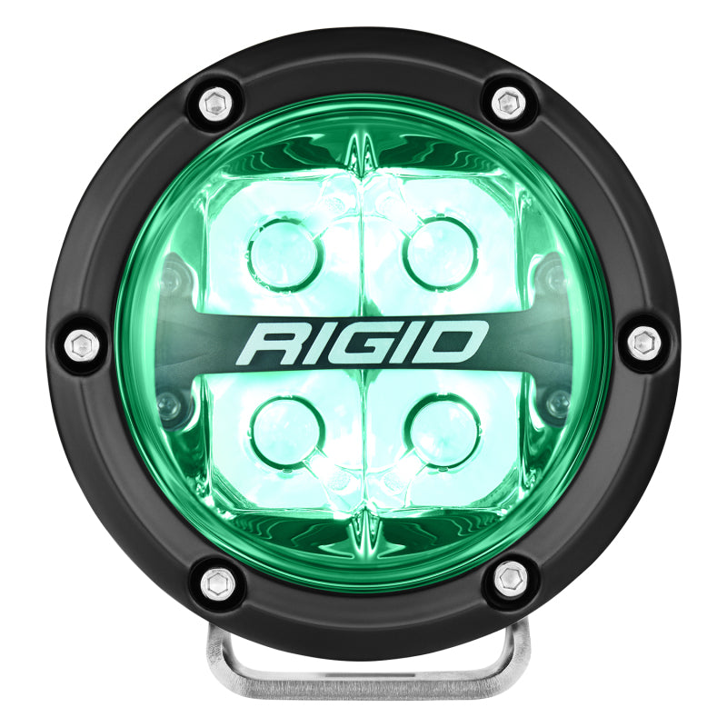 Rigid Industries 360-Series 4in LED Off-Road Spot Beam - RGBW (Pair) 36402