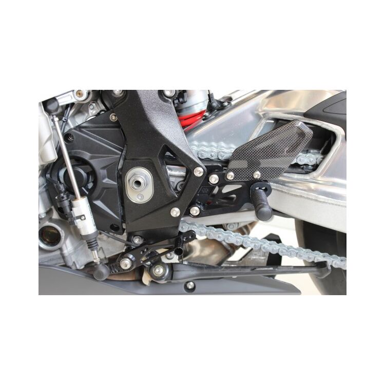 GILLES TOOLING FXR Rearset - Black - BMW S1000R 2015-2016 FXR-BM03-B