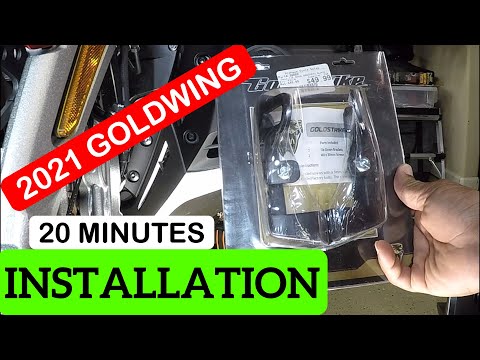 Goldstrike Tie Down Brackets For Gold Wing 18-Up 98000